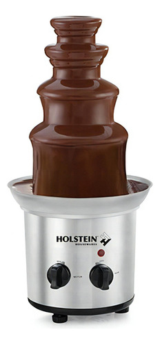 Holstein Housewares Hh-098402ss Acero Inoxidable 4 Niveles Fuente De Chocolate