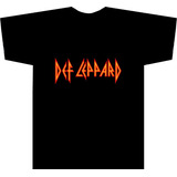 Camiseta Def Leppard Rock Metal Tv Tienda Urbanoz
