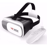 Óculos Vr Box 2.0 Realidade Virtual 3d Android Com Controle