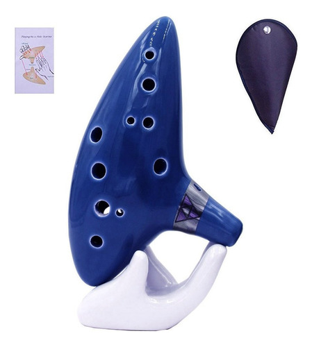 Ocarina Instrument Ocarina Zelda Alto C Con Canciones, Bo