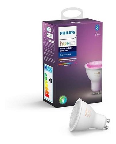 Philips Hue Gu10 Ledstudio Blanco&color 6w 16 Mill. Colores