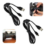 2x Cabo Usb Controle Para Ps3 Play 3 Carga Sincroniza Manete