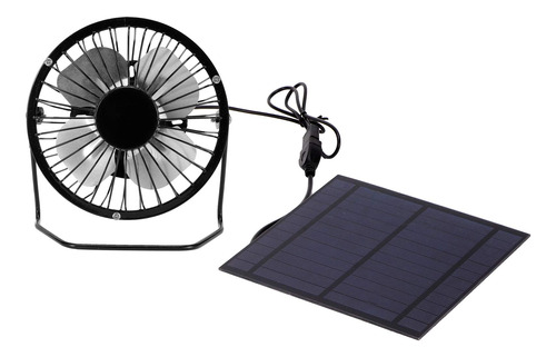 Mini Kit De Ventilador De Panel Solar, Ventilador De Enfriam