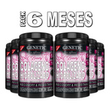 6 Colágeno Beauty Resveratrol Coenzima Q10 Vitaminas Genetic