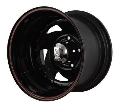 Llanta Acero Camioneta Direccional Negra 15x10 Ford Ika F100