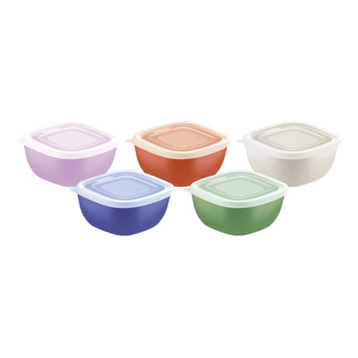 Tuppers Hermeticos Tramontina Mixcolor 10 piezas Contenedores Plástico - Multicolor | MercadoLibre