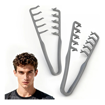 2 Peine Texturizado Y Esponjoso Barbero Estilista Peluquero | MercadoLibre