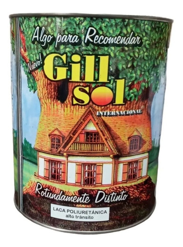  Poliuretanica  Laca Gill-sol Plastifican. 1t Brillante+lija