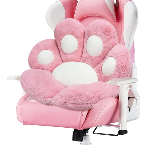 Lindo Cojn De Pata De Gato Kawaii Para Sof Inclinado, Silla