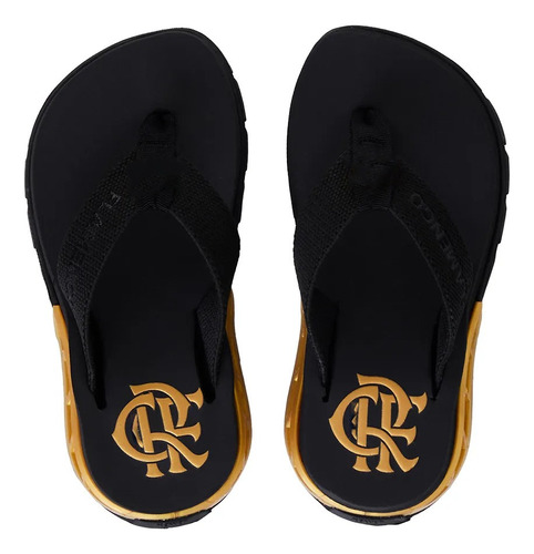 Chinelo Kids Infantil Flamengo Gold Rakka Original 26 A 33