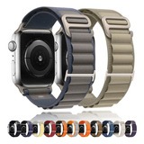Pulseira Alpina Para Apple Watch 45mm 49mm Ultra 44m 40m 41m