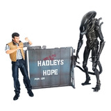 Carter Burke E Alien Warrior Xenomorph Pack Neca Aliens Hope