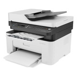 Impresora Multifunción Hp Laserjet 137fnw Con Wifi Blanca Y Negra 110v - 127v