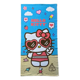 Toalla De Playa Piscina Sanrio Hello Kitty 140x70 M3