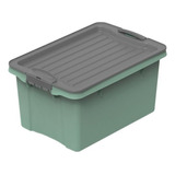 Caja Compact A5 4,5 Lt 27x15x18 Cm Rotho Verde Eco