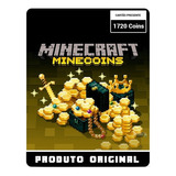 Cartão Minecraft: Minecoins 1.720 Coins Envio Imediato