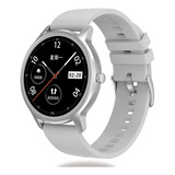 Smart Watch Reloj Inteligente Dt56 Pro Unisex Full Touch Ips Color De La Caja Blanco