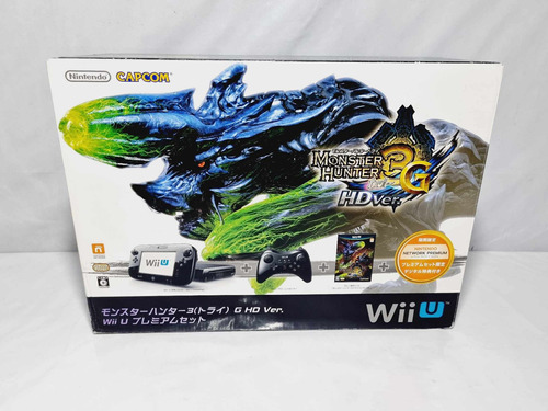 54- Console Wii U Monster Hunter 3 Japonês Excelente Estado