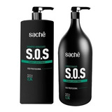 Kit Shampoo E Condicionador 2,5l Sos Sachê Professional