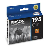 Cartuchos Epson T195 Original Negro Xp211 Xp201 Caja Cerrada