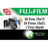 Revelação Kit Fotos Qualidade Fujifilm