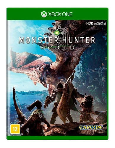 Jogo Monster Hunter World Xbox One Midia Fisica Capcom