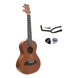 Ukulele Tenor Mahina 27k T. Blindada C. Aquila + Suporte 