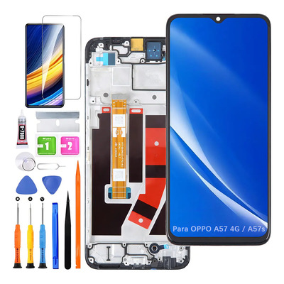 Pantalla Para Oppo A57 4g \u002F A77 4g \u002F A57s Display Con Marco | Meses sin interés