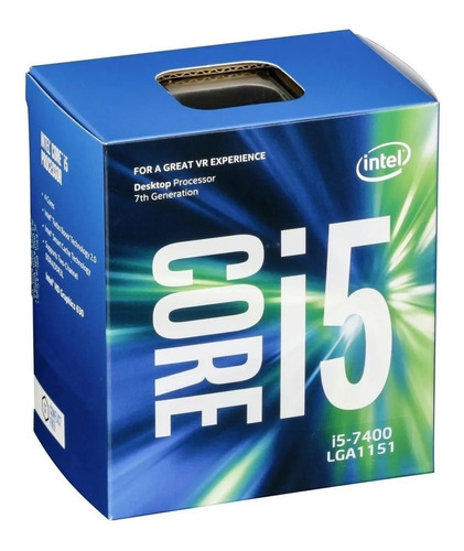 Procesador Gamer Intel Core I5 7400 Con Grafica Integrada