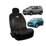 Funda Cubre Asiento Chevrolet Spin 7 Asientos Cuero Ec