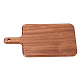 Tabla De Cortar De Madera 40x19,5 Cm Rústica Multiusos Para