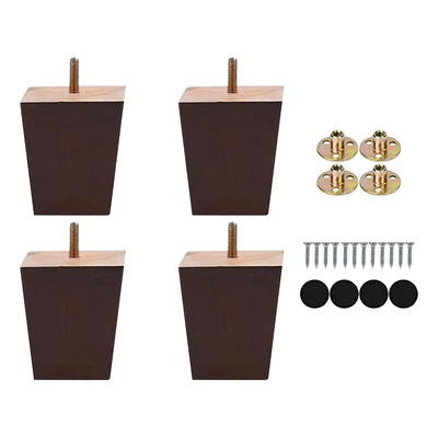 Cama Antideslizante De 8 Cm De Altura Con Patas De Madera Pa