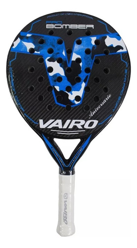 Paleta Padel Carbono Vairo Bomber Pro 8.3 Pala Paddle Eva 