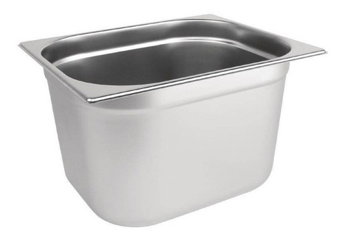 Deposito Gastronomico Acero Inox 1/6 10cm Con Tapa (17x16)