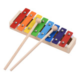 Instrumento De Regalo Glockenspiel Para Niños De Madera Para