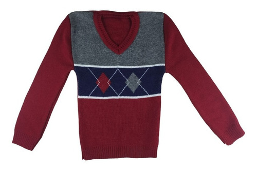 Blusa Para O Inverno Infantil Menino Modelo Suéter