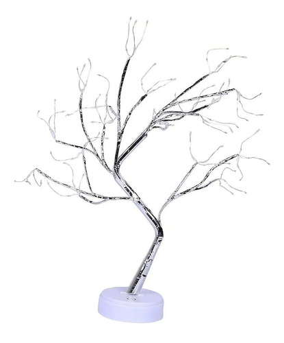 Lampara De Mesa Decorativa Estilo Arbol Luces Bonsai 50 Cm 