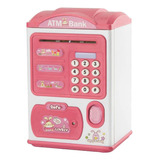 Impressão Digital Piggy Bank Cash Money Coin Safe Box Senha