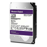 Hd 12tb Sata3 Western Wd Purple Intelbras Cftv Dvr Wd121purz