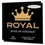 Royal Guitar Strings Cuerdas Ligeras Para Guitarra Acústi