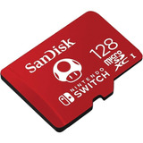 Sandisk Memoria Micro Sd 128gb 4k Nintendo Switch Original