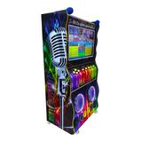 Maquina De Musica Jukebox E Karaoke 32p Uso Residencial 7em1