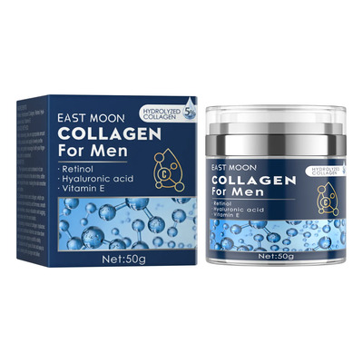 Crema Para Hombre Colágeno Retinol Ácido Hialuronico V E 50g | Envío gratis