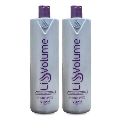 Liss Volume 2x Bálsamo -escova Progressiva Sem Formol Blond