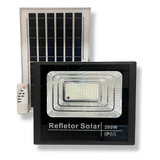 Refletor Solar 200w Luz De Led Holofote 6000k + Controle