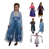 Disfraz Frozen 2 Princesa Elsa Anna Disney Original Niñas