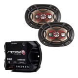 Potencia Stetsom Ir 160.2 Digital 160 Rms 2 Canais + 6x9 140