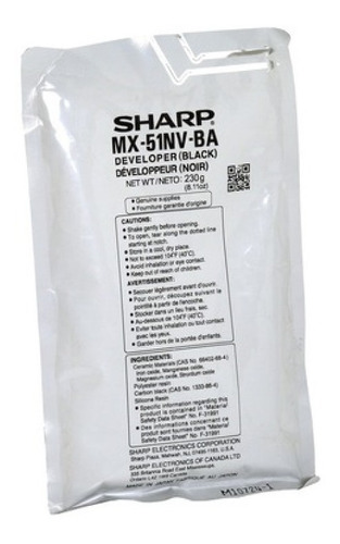 Revelador Original Sharp Mx5111 4111 5141 4141 4110 5110 