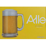 Set 2 Cerveceros Vidrio Palermo Allegra 437cc