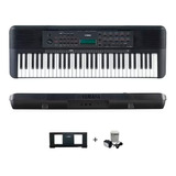 Teclado Yamaha Arranjador Com Fonte Preto Psr E273